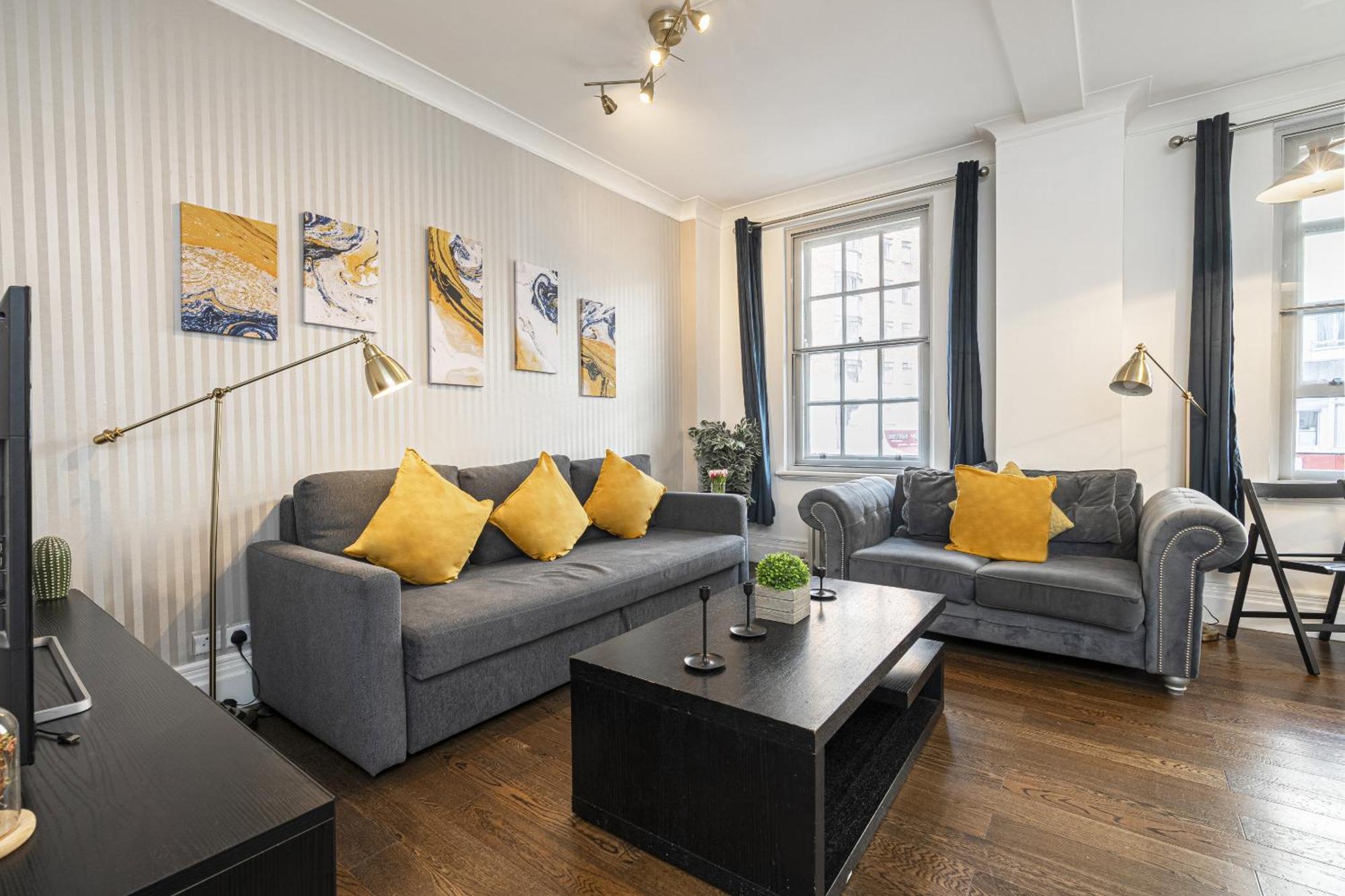 Marble Arch Apartments Londyn Pokój zdjęcie